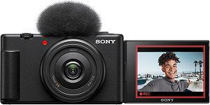 Фотоапарат Sony ZV-1F 21Мп / CMOS / 4K / Wi-Fi / Bluetooth / Чорний synthetic.ua - Фото 1