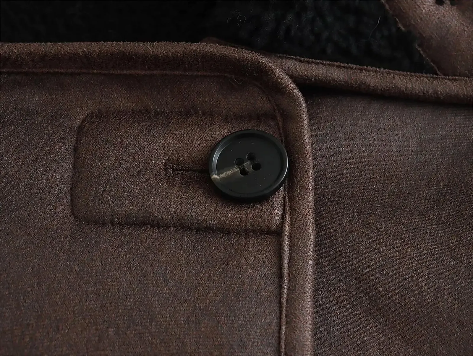 Женская Куртка OWEIEYEU Искусственная Кожа Ретро, фото №7 Женская Куртка OWEIEYEU Искусственная Кожа Ретро, фото №7