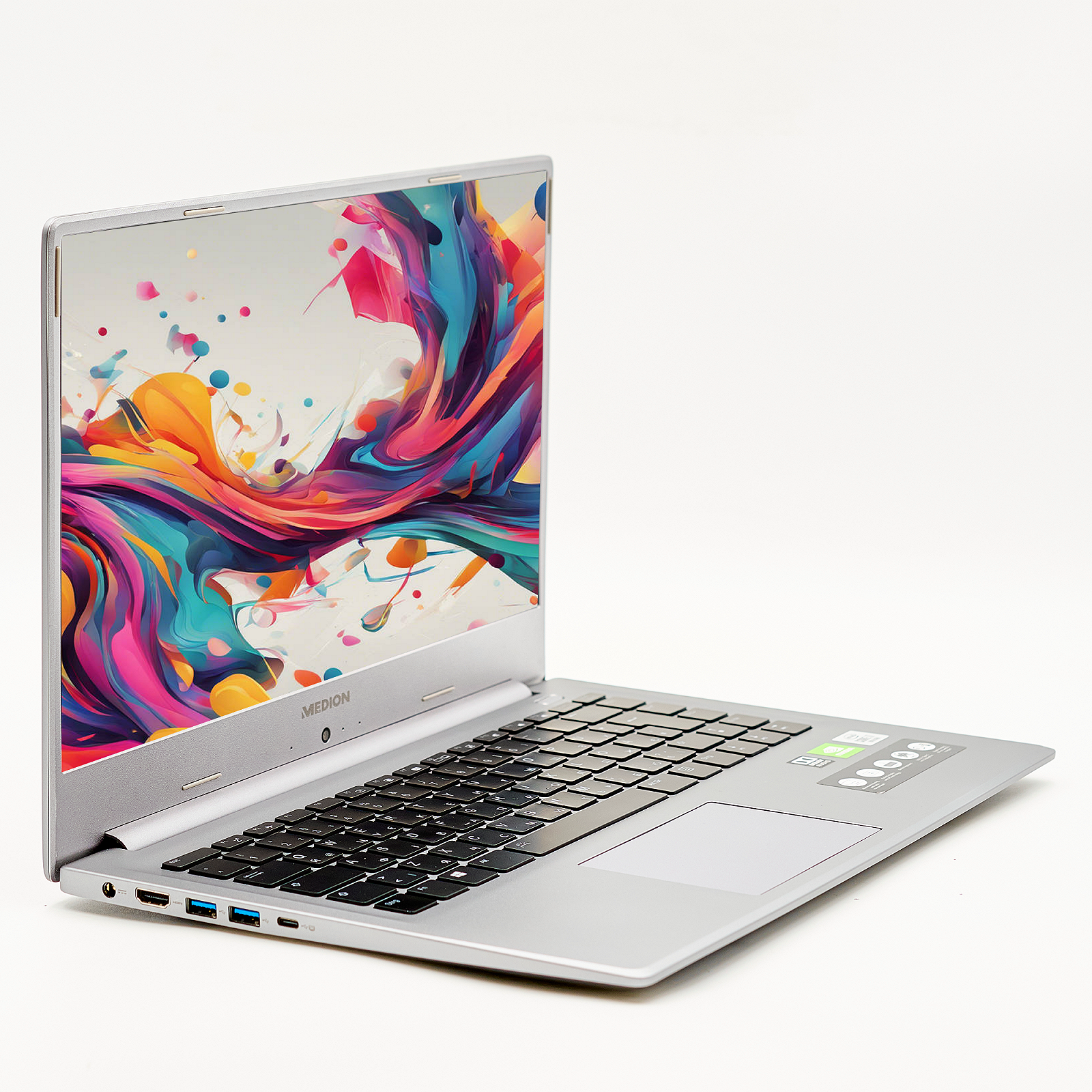 Ноутбук Medion Akoya S15447 Intel Core i7-10510U 32 ГБ RAM 512 ГБ SSD Nvidia GeForce Металлический корпус Б/У, фото №3