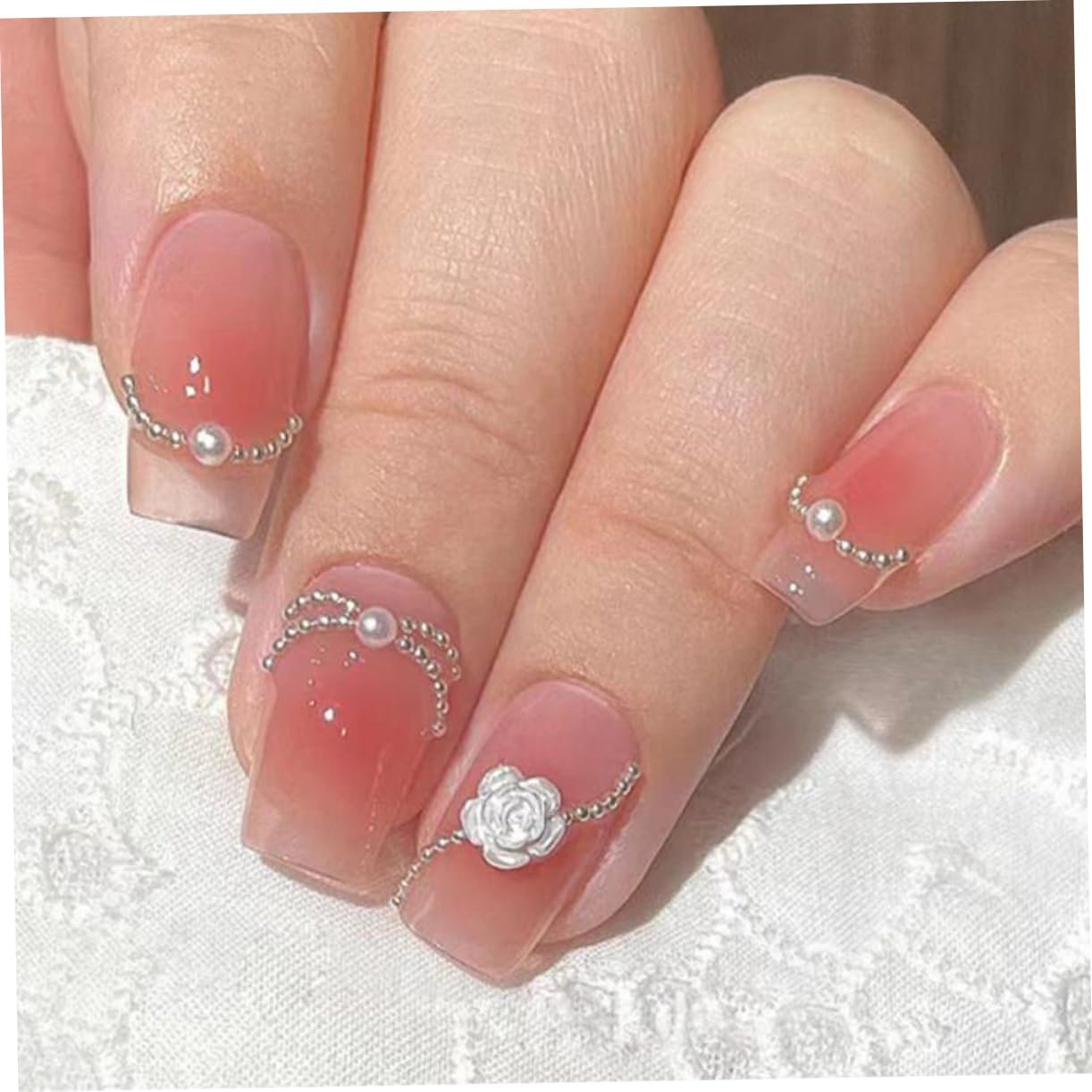 Украшения для ногтей Healeved, стальные шарики, 12 коробок, фото №5