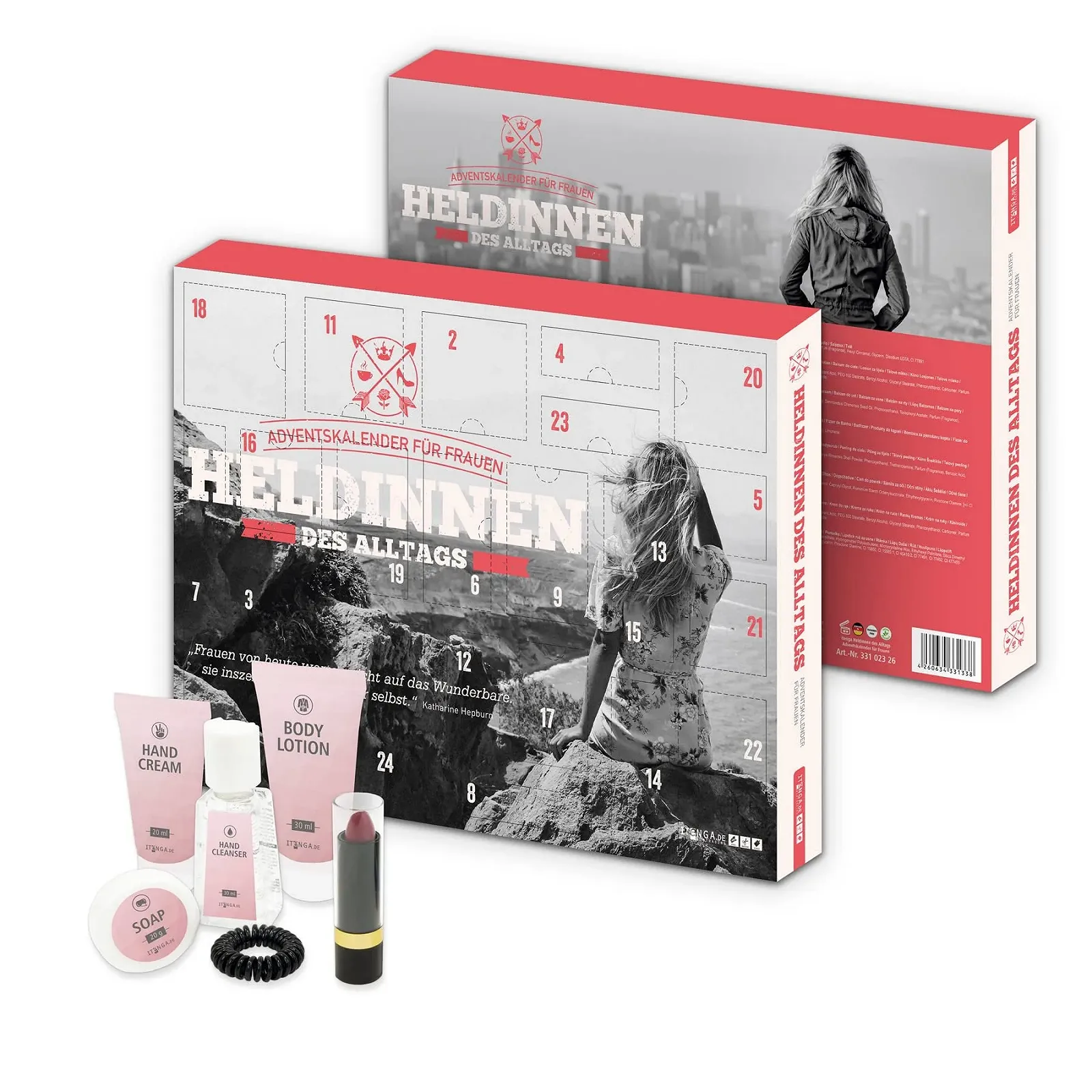 Адвент-календар itenga Everyday Heroes для чоловіків з 24 сюрпризами, фото №2 Адвент-календар itenga Everyday Heroes для чоловіків з 24 сюрпризами, фото №2