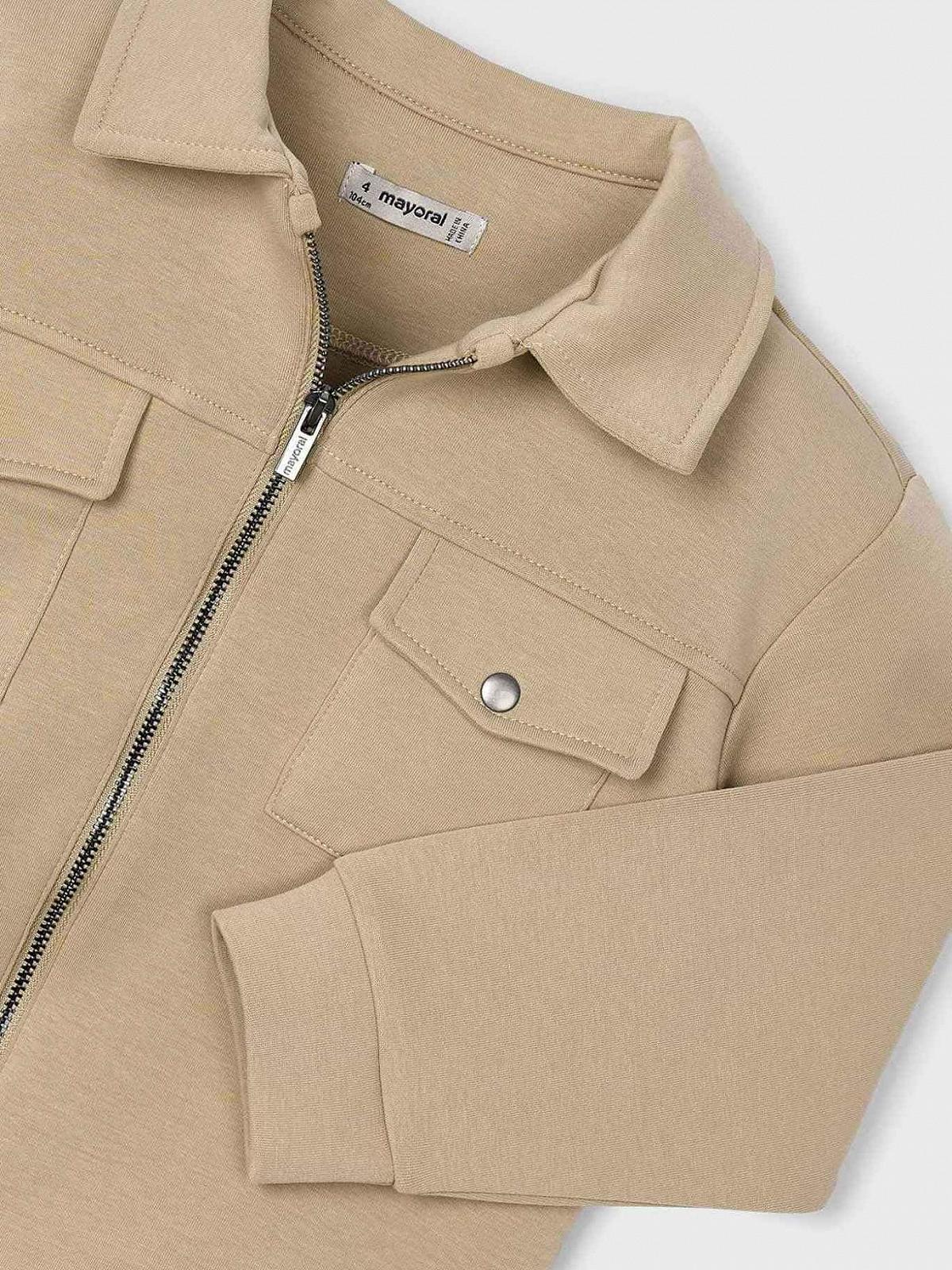 Куртка Mayoral Interlock Almond, фото №3