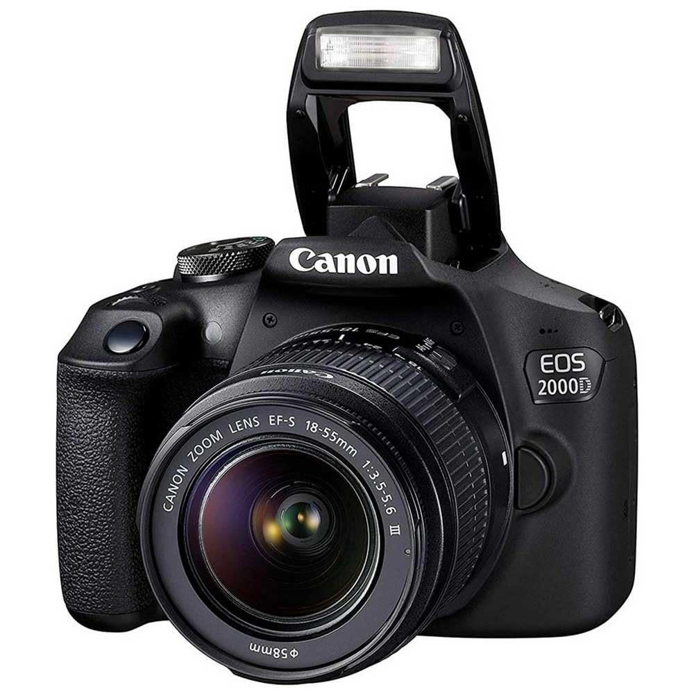 Фотоаппарат зеркальный Canon EOS 2000D BK 24.1MP Черный, фото №3