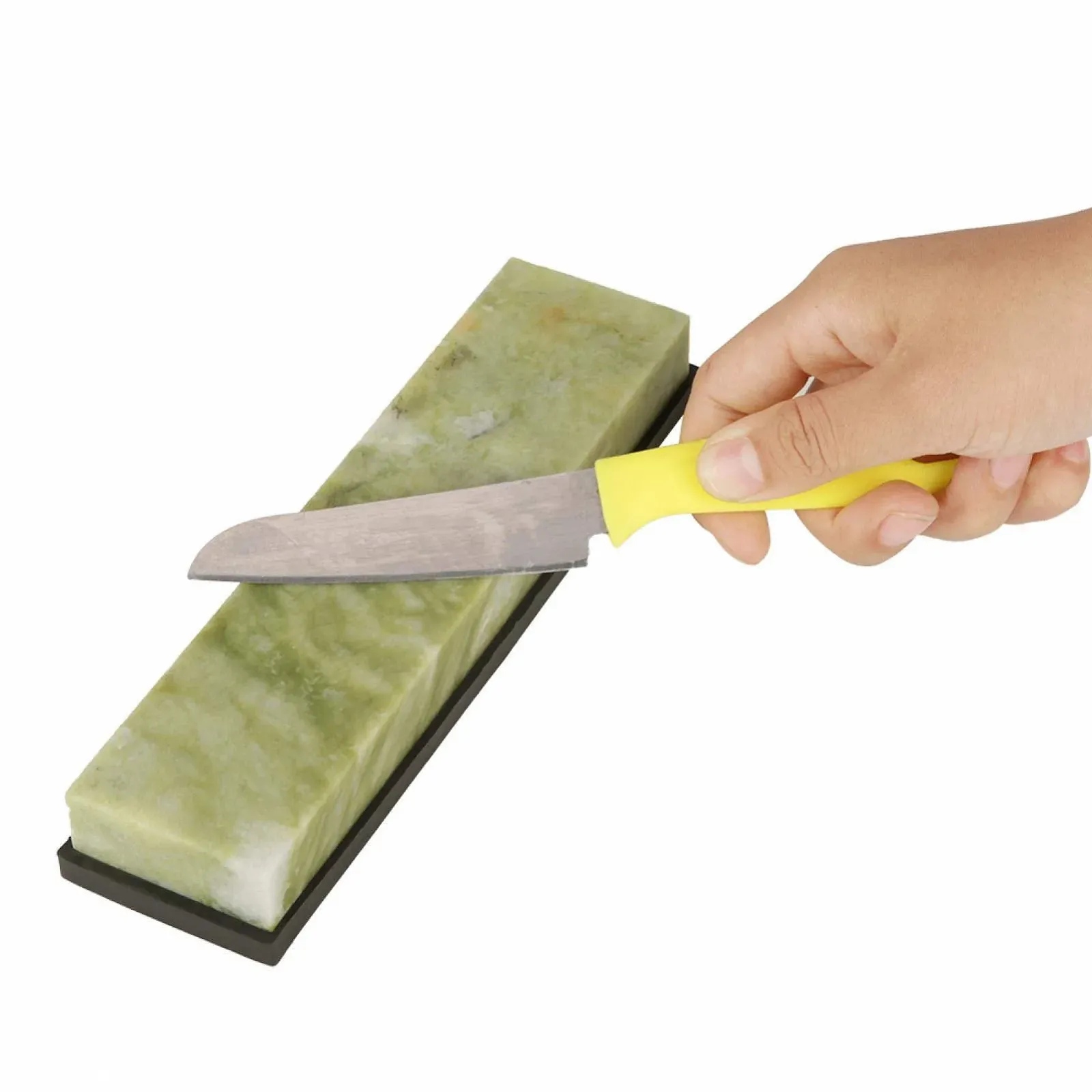 Точильний камінь Jeanoko Натуральний нефрит 10000 грит з підставкою, фото №5