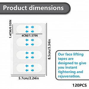 Ленты для подтяжки лица (120 шт.) synthetic.ua - Фото 1