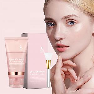 Ночная маска для лица с коллагеном, набор 2 шт. synthetic.ua - Фото 1