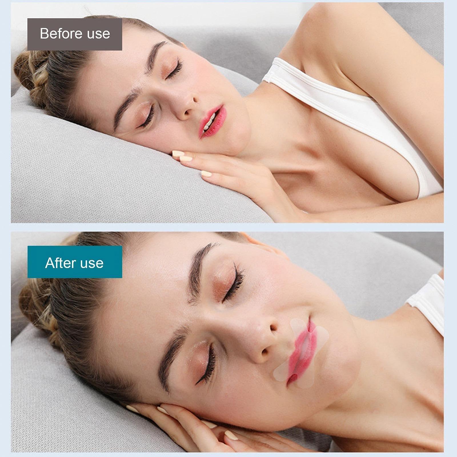 Смужка для рота для сну для дихання носом, щоб зменшити хропіння вночі, фото №4