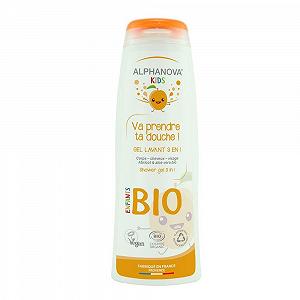 Гель для душу Alphanova Kids Bio 3 в 1 250 мл - Фото 1