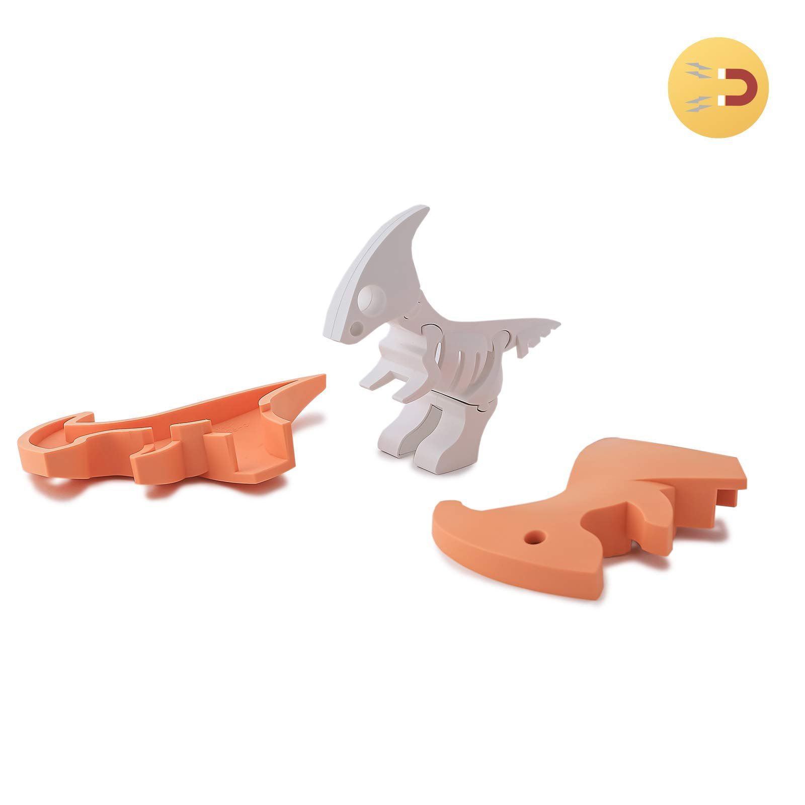 3D-пазл HALFTOYS Para Dinosaur магнітний, фото №4