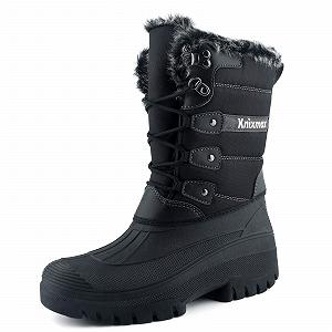 Мужские/Женские зимние сапоги Knixmax, легкие, утепленные, нескользящая водонепроницаемая подошва, размер EU 37–46 - Фото 1