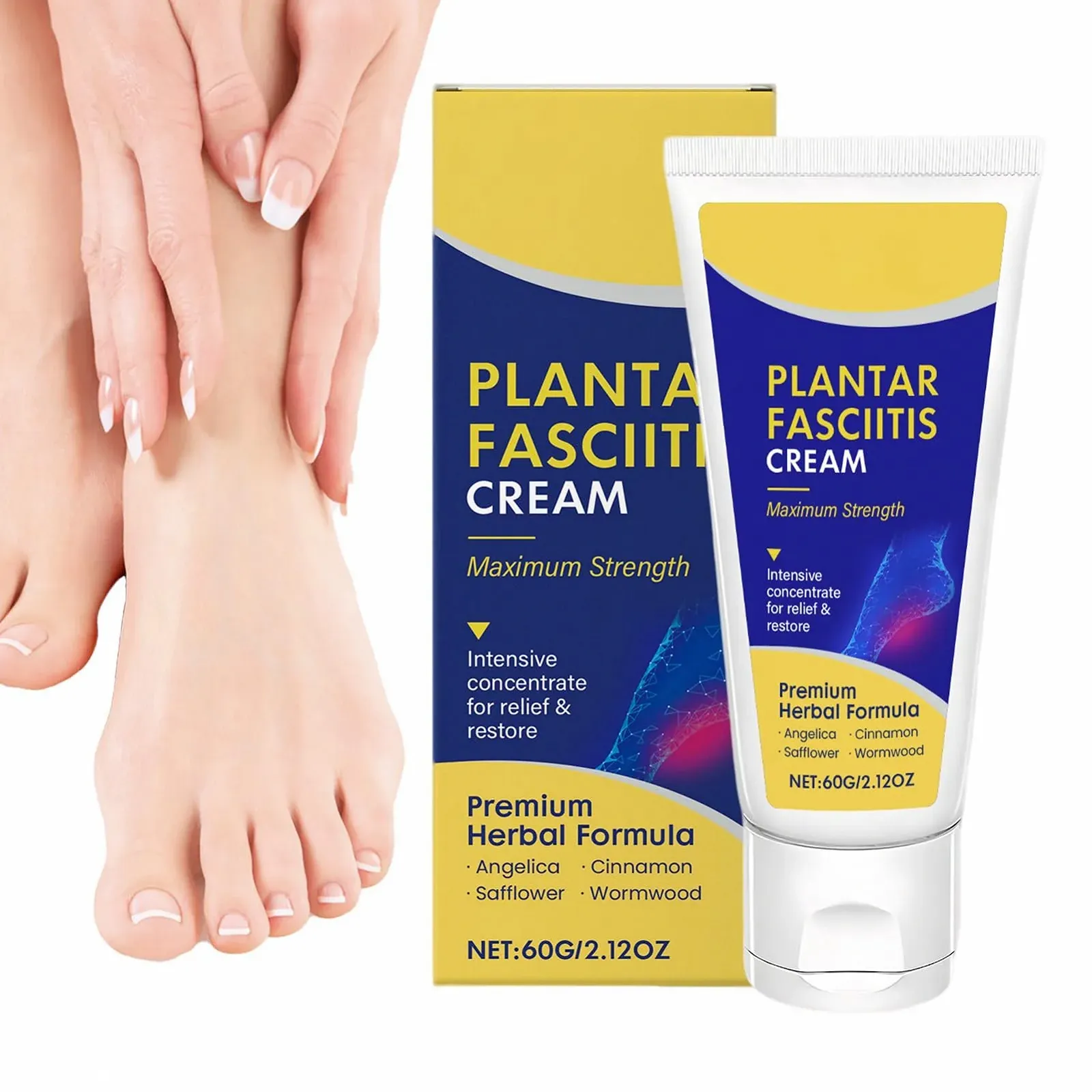 Крем для восстановления пяток питательный дорожная версия для потрескавшейся кожи, фото №1