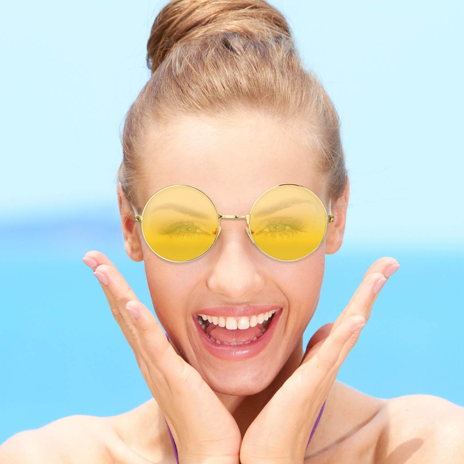 Сонцезахисні окуляри Frienda Вінтажні, фото №5