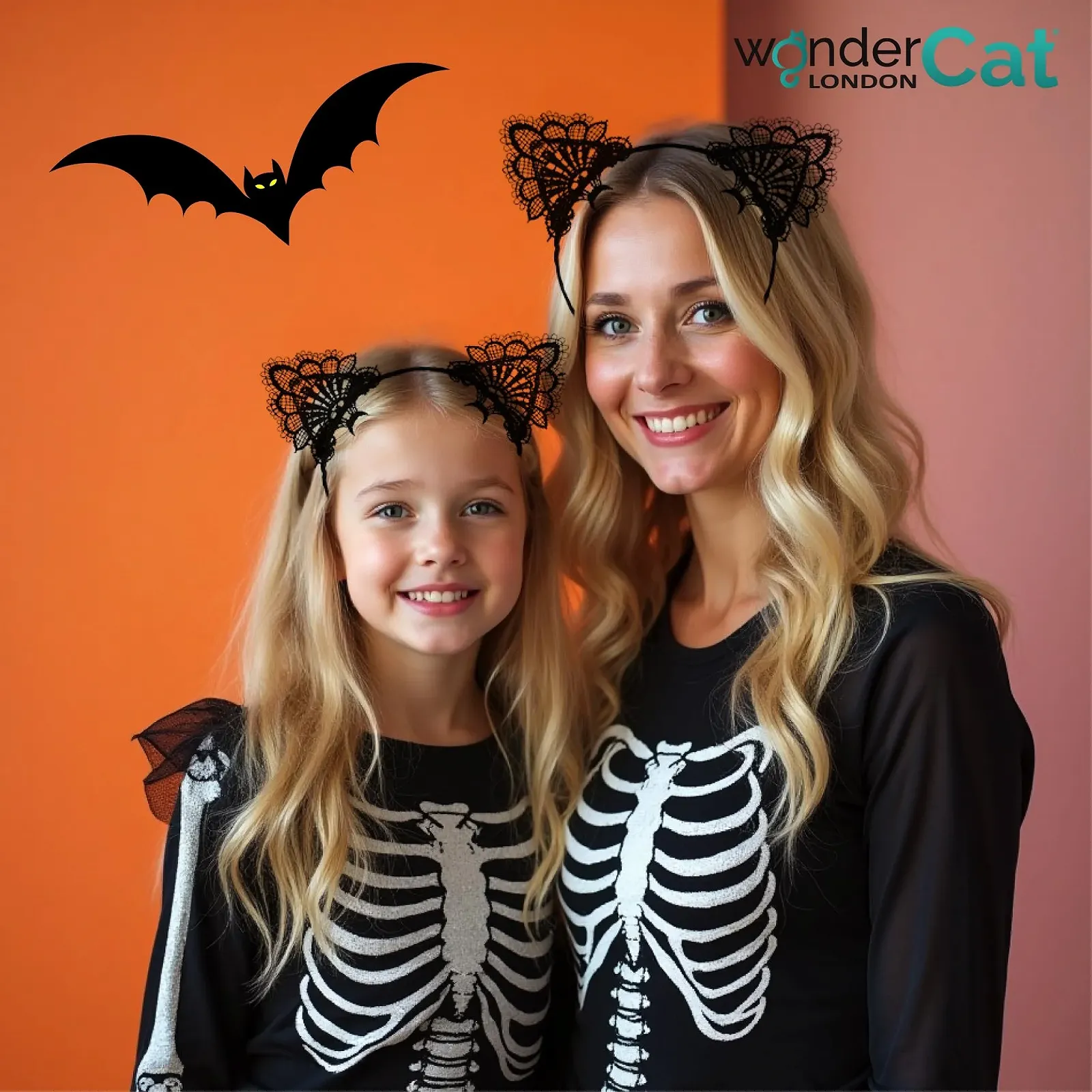 Обруч для волосся Вушка кота на Хелловін, фото №4
