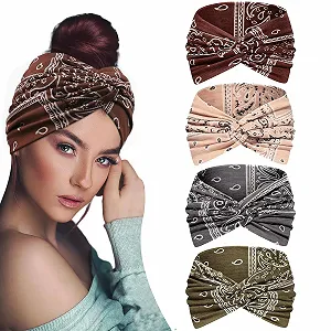 Набір з еластичних м'яких пов'язок для волосся жіночих - Фото 1