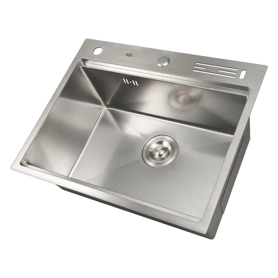 Кухонная мойка с покрытием HoneyComb Nett NSS-5747, фото №2