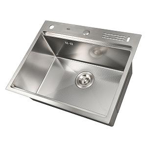 Кухонна мийка з покриттям HoneyComb Nett NSS-5747 synthetic.ua - Фото 1