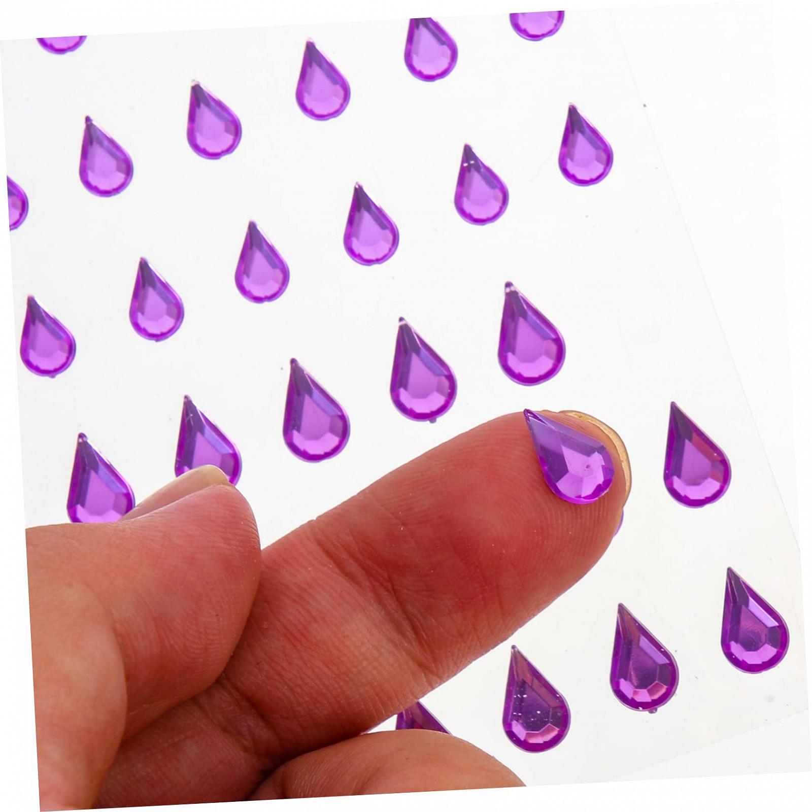 Стрази для нігтів Healeved, 5 аркушів, кристали, фото №8