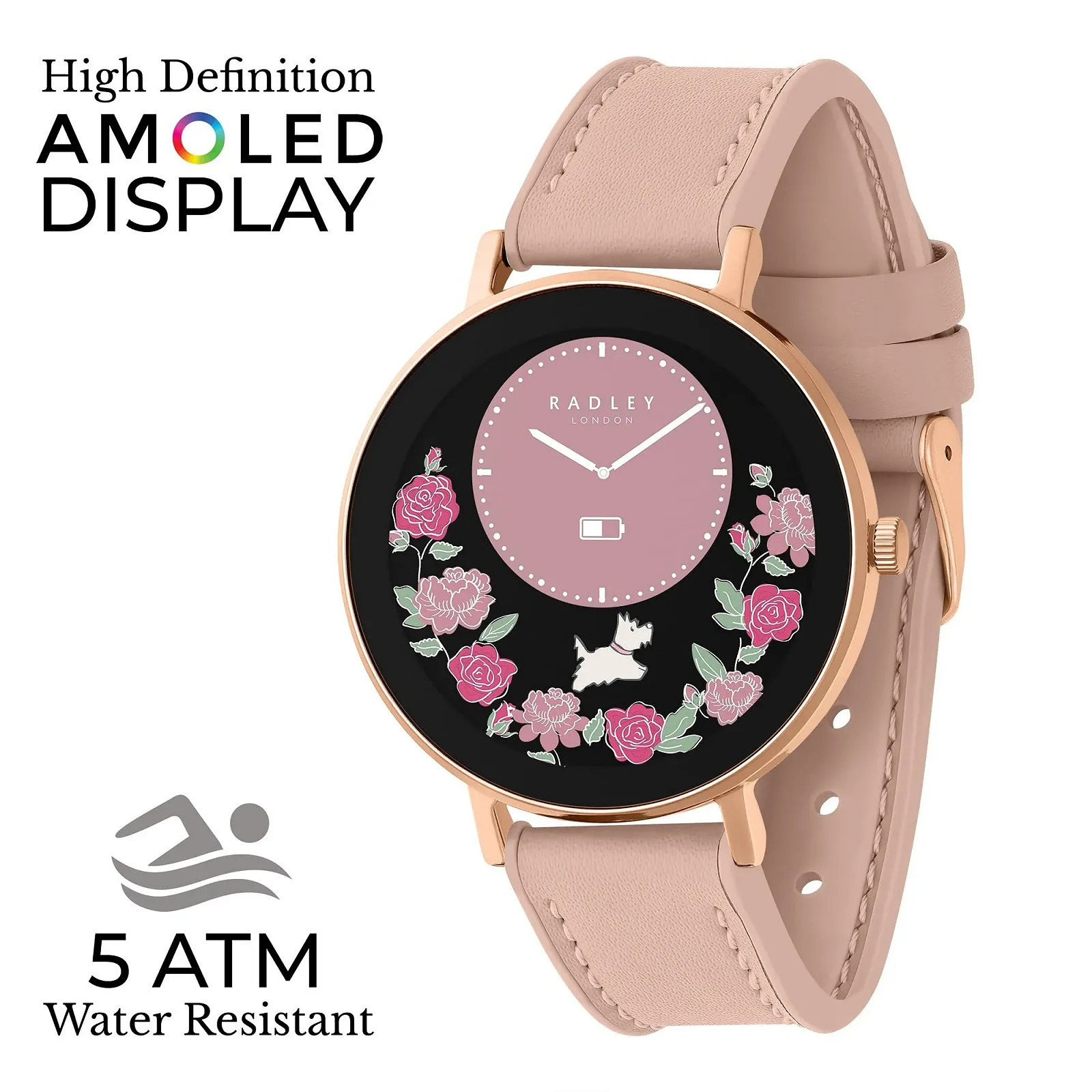 Смартчасы Radley Series 28 Cobweb Pink, фото №2