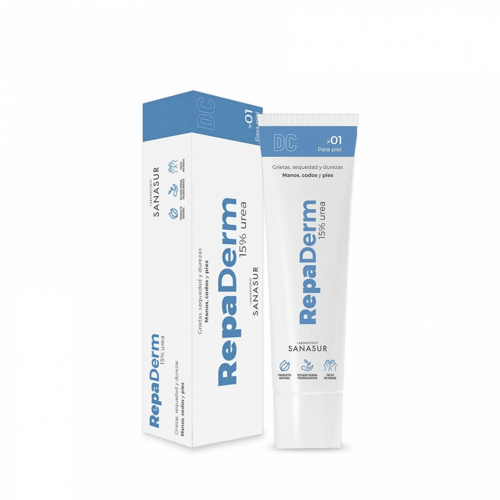 Крем для рук, ніг та ліктів Repairaderm Natural 300 г, фото №1