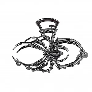 Заколки для волос в виде пауков для женщин, заколки для волос, захваты для Хэллоуина, заколки-аксессуары в виде пауков, заколки-коготки для волос, заколки для волос на Хэллоуин, когти паука для волос, заколки для волос на Хэллоуин, заколки для волос - Фото 1