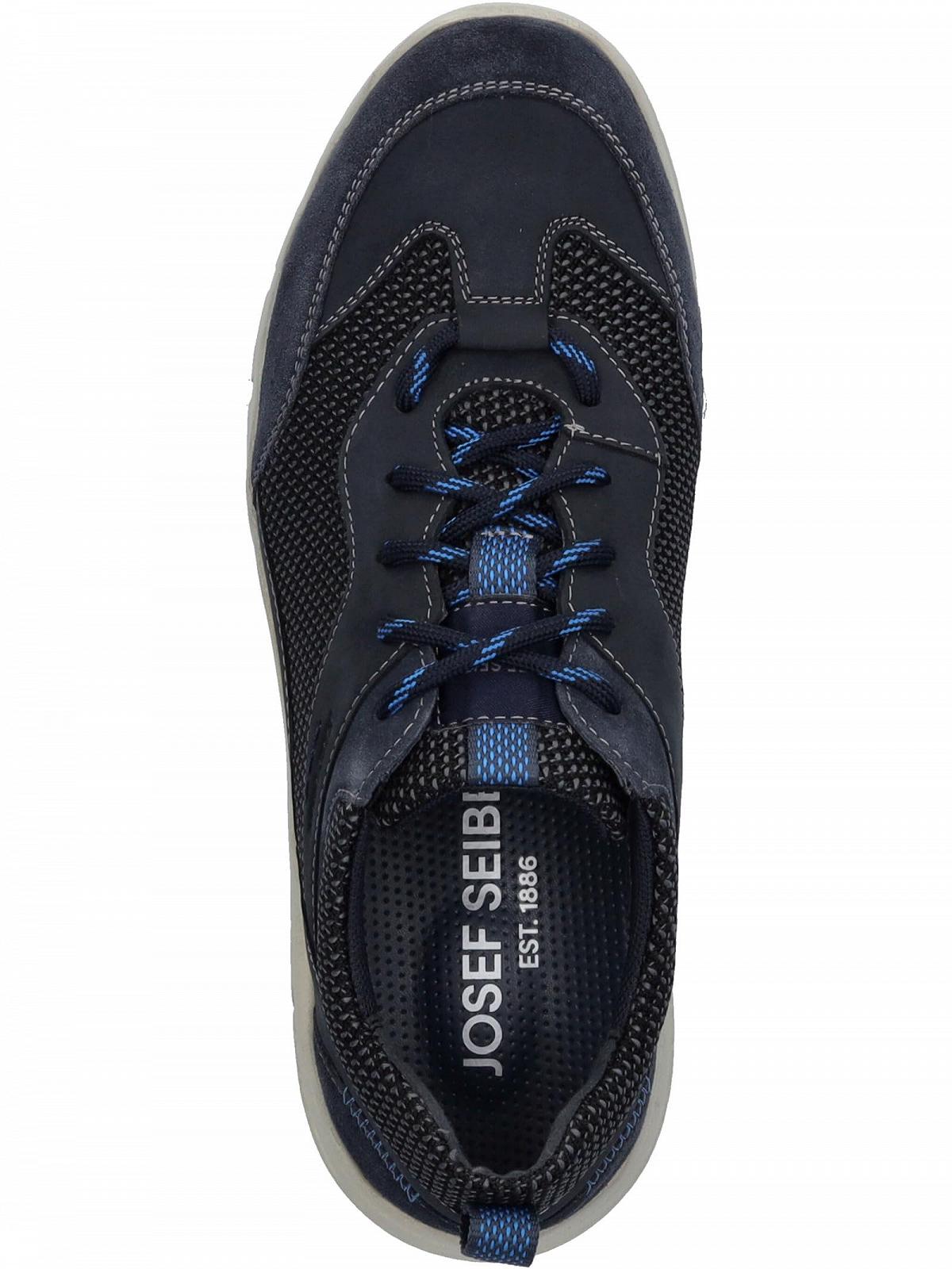 Кроссовки Josef Seibel Giuseppe 07 мужские, низкие, ширина G (нормальная), сменная стелька, фото №6