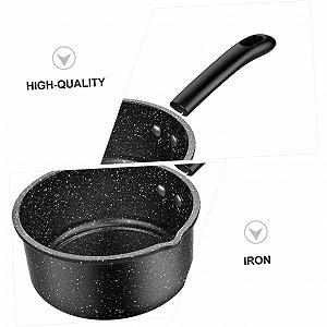 Ковш для молока IMIKEYA нержавеющий термостойкий с эргономичной ручкой synthetic.ua - Фото 1