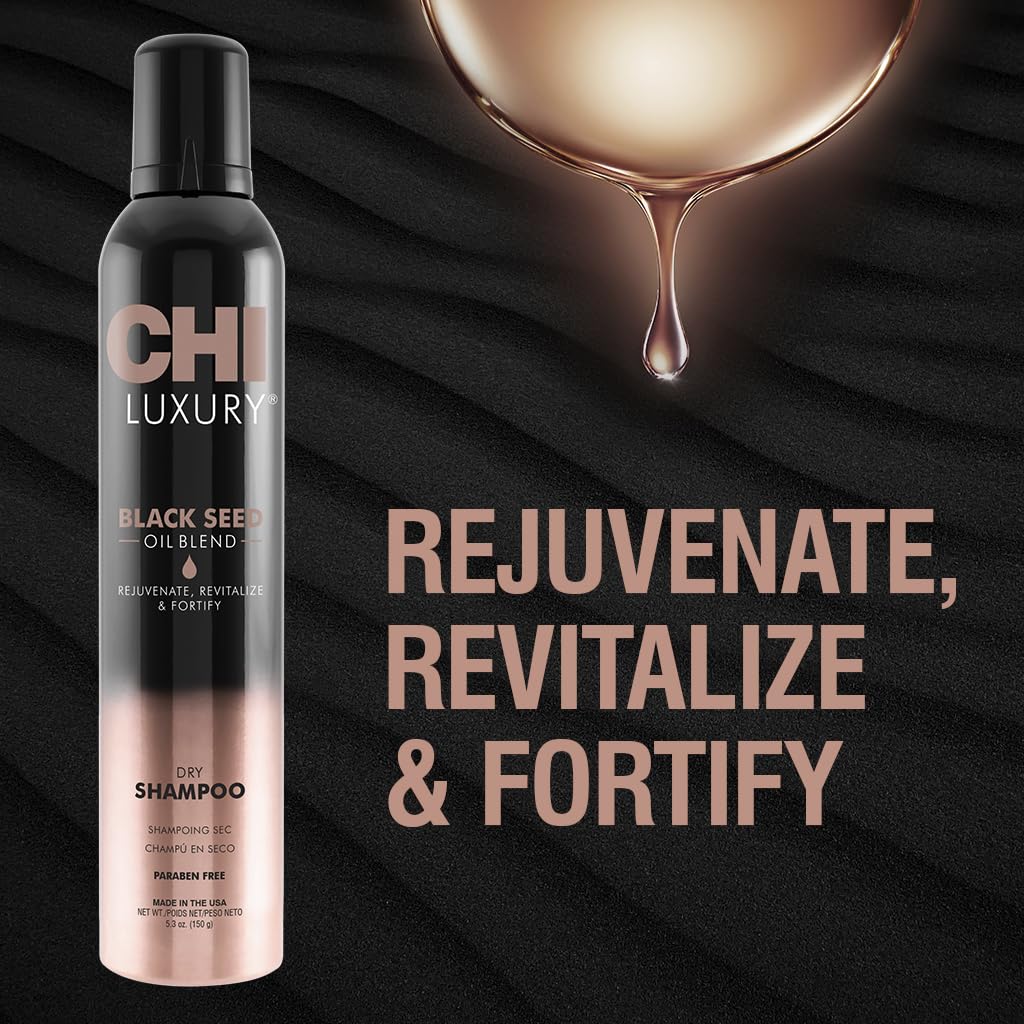 Сухий шампунь CHI Luxury Black seed oil 150гр, фото №3