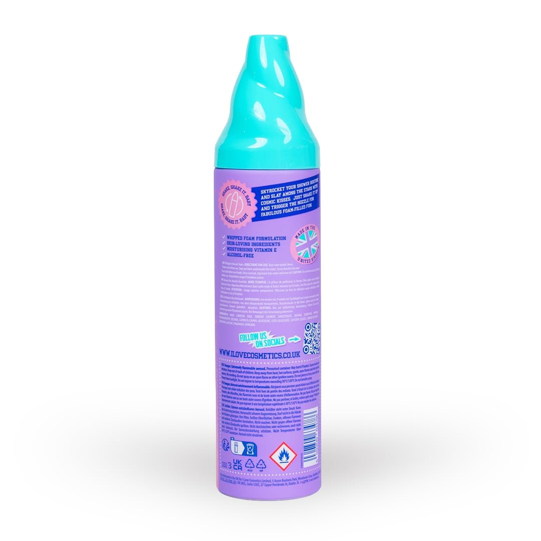 Піна для душу I LOVE Cosmic Candy з ароматом цукрової вати 250 мл, фото №2 Піна для душу I LOVE Cosmic Candy з ароматом цукрової вати 250 мл, фото №2