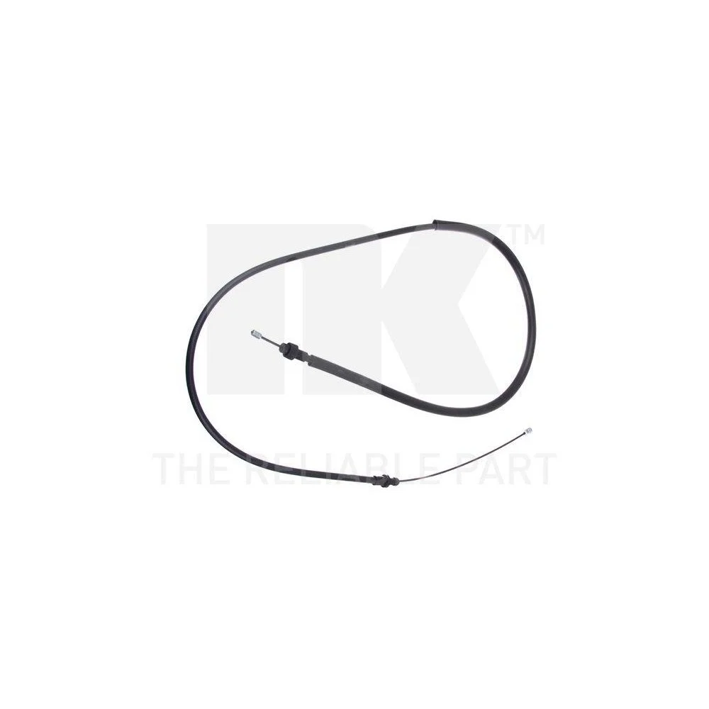 Трос стояночного тормоза NK 901956 для CITROËN PEUGEOT правый, фото №1