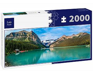 Пазл Lais Puzzle Canada Rockies, Banff, Lake Louise, 2000 деталей, Panorama - Фото 1