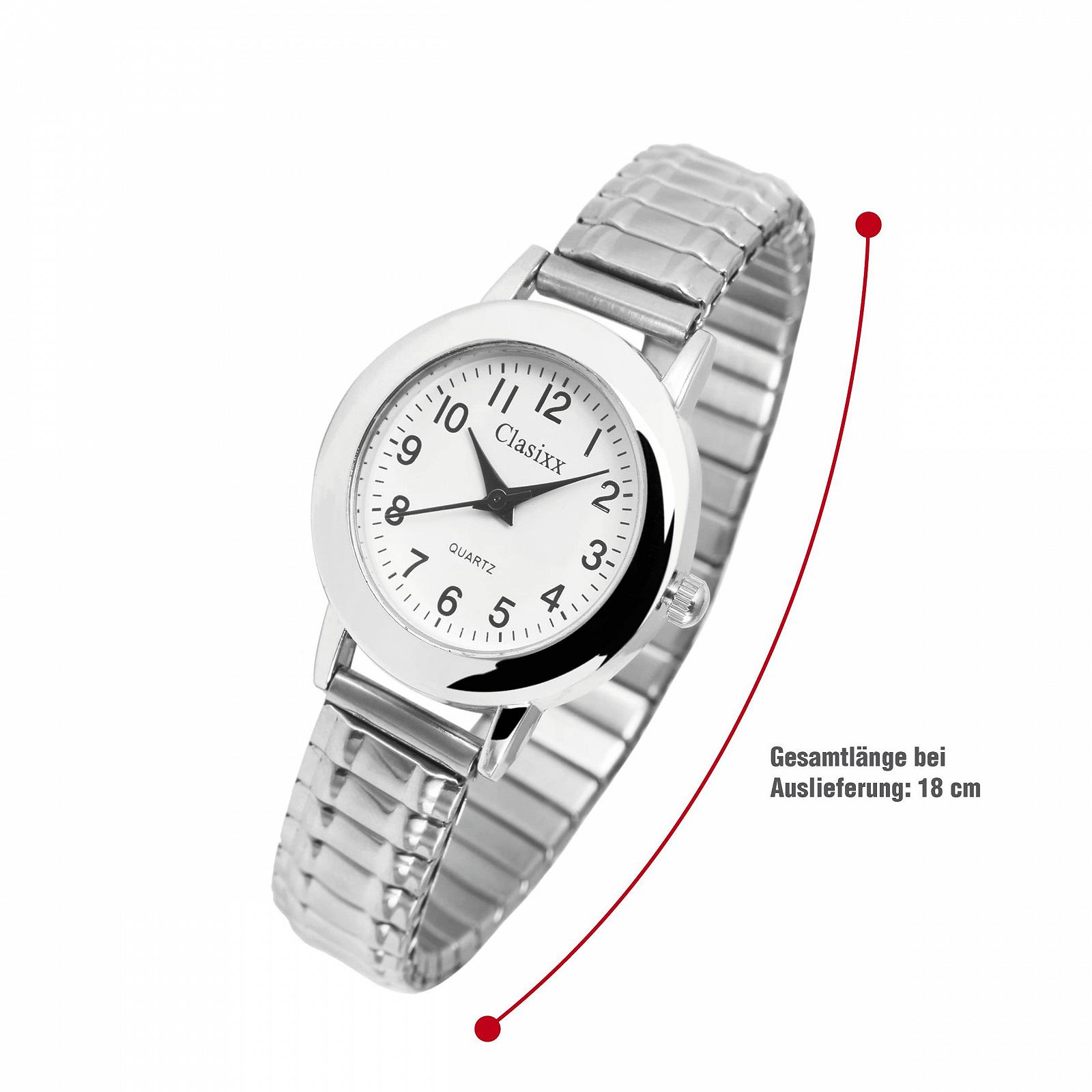 Женские часы на шнурке Classix 1700008 Серебристый ремешок из металла, фото №2