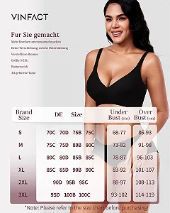 Бюстгальтер Vinfact Seamless без косточек Push Up V-образный вырез бесшовный с чашками synthetic.ua - Фото 1