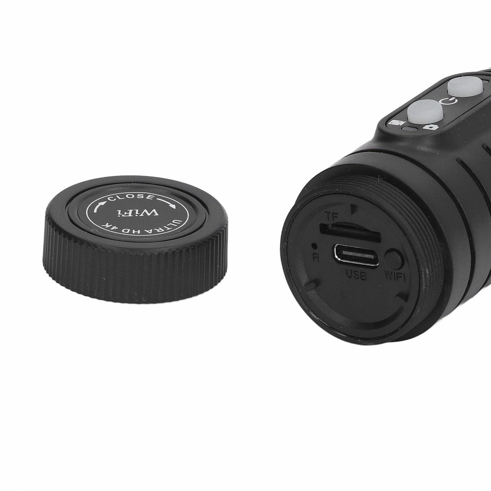 Екшн-камера Tbest Elmet Sports Cra WiFi 4K 120° Action Silver, фото №6