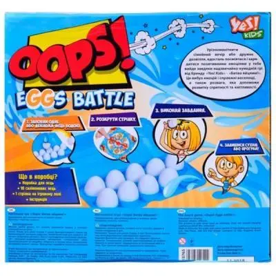 Настольная игра Yes Kids Oops Битва яйцами 953765, фото №3