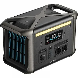 Зарядная станция Anker Solix F1500 (A1772311) 2400 Вт / 1800 Вт / 1536 Вт*ч / Функция ИБП - (Корпус из поликарбоната и ABS-пластика) synthetic.ua - Фото 1