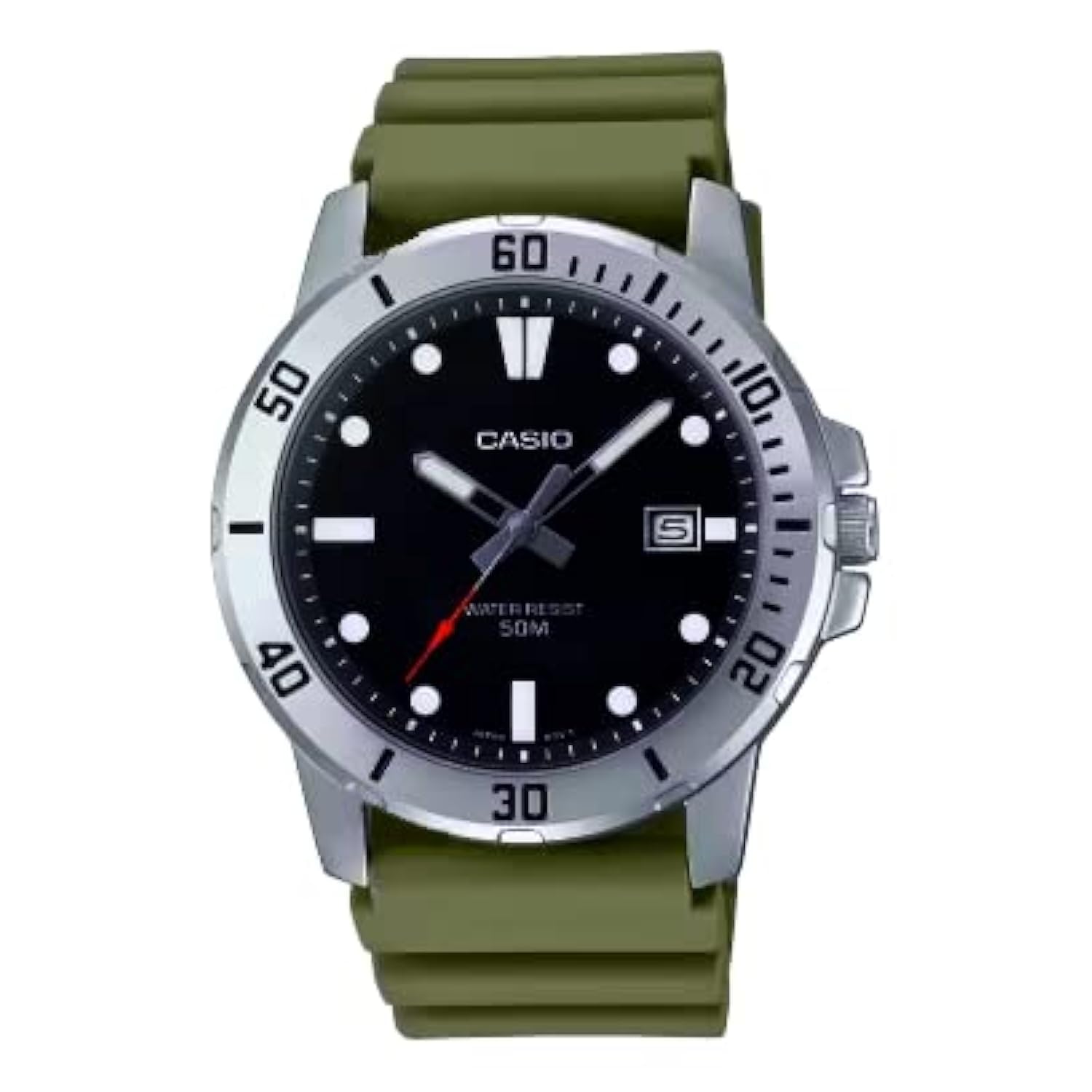 Годинник Casio MTP-VD01-1EVUDF Men's Black Dial, фото №1