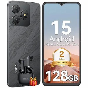 Мобильный телефон OSCAL Flat 2, 12 ГБ + 128 ГБ/2 ТБ TF, 6.56 дюймов HD+ 90Hz, 13 МП + 8 МП, 5000 мАч, Dual SIM/OTG/GPS/Fingerprint/Gemini - Фото 1
