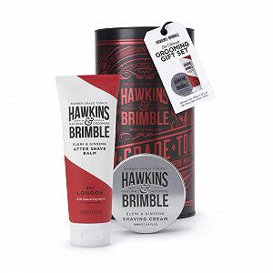 Набор Hawkins & Brimble Premium Care - Крем для бритья и бальзам после бритья Красный synthetic.ua - Фото 1