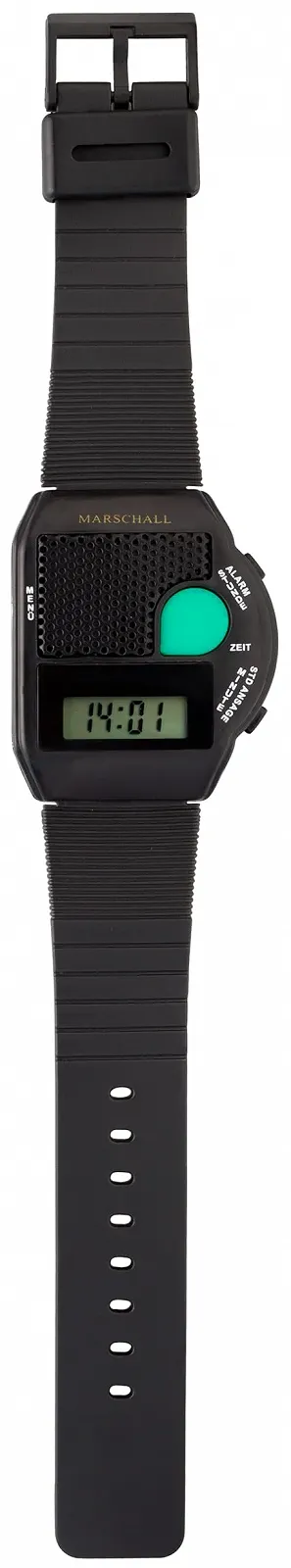 Розмовний годинник Marschall 1101 / Голосове управління / Функція сигналізації / Щогодинне оголошення часу / Чорний, фото №4 Розмовний годинник Marschall 1101 / Голосове управління / Функція сигналізації / Щогодинне оголошення часу / Чорний, фото №4