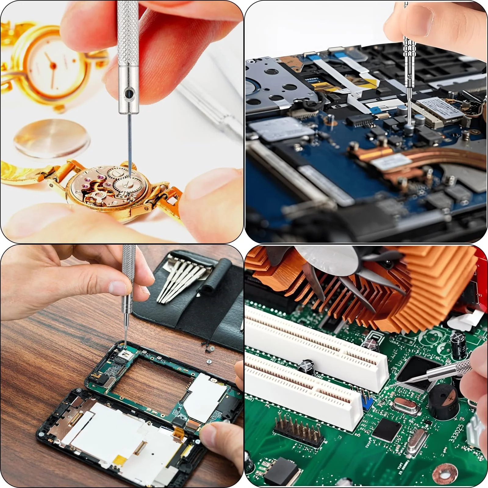 Набір викруток годинникаря 0.6 мм - 2.0 мм, фото №7