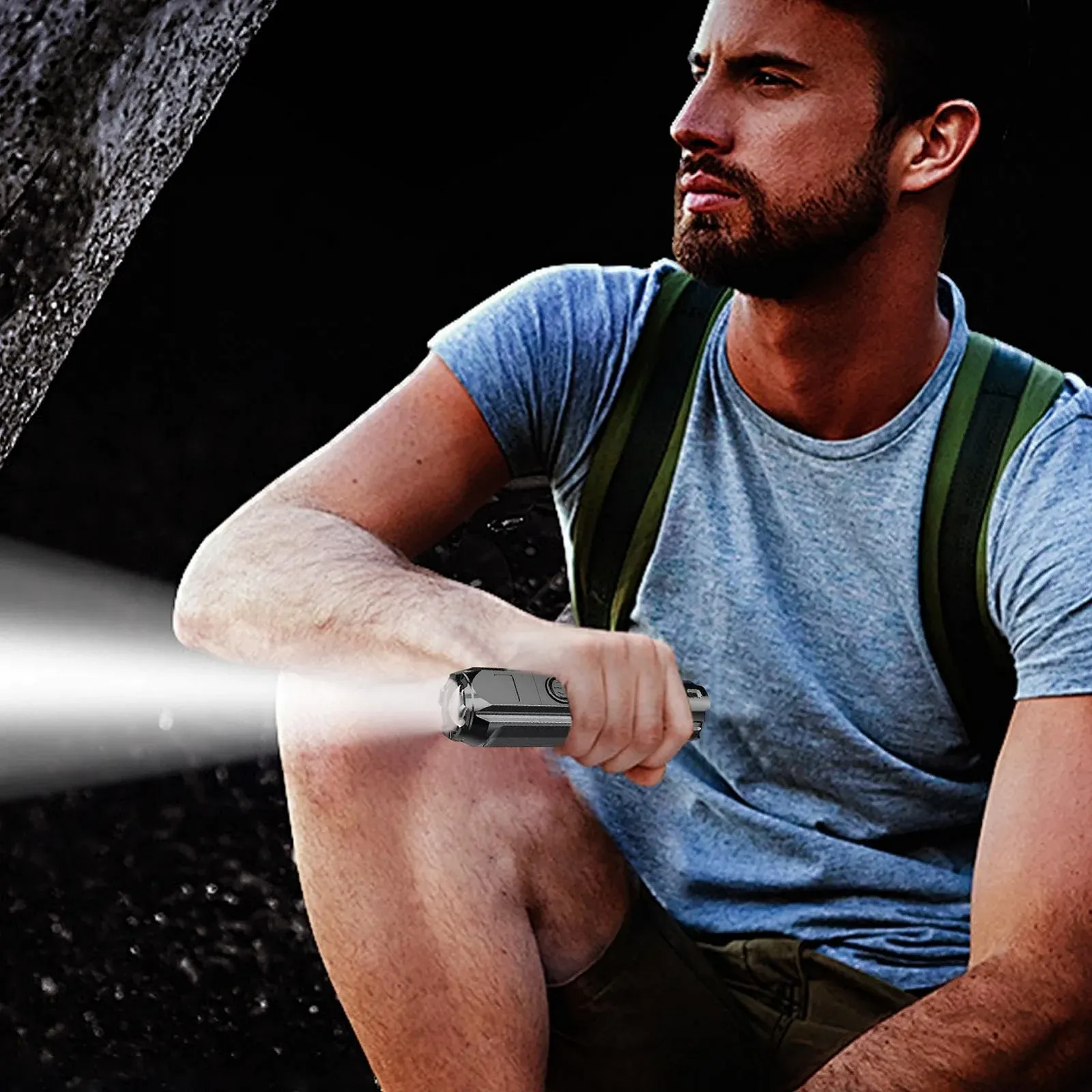 Кемпінговий ліхтар Регульований Змінний фокус Відстань Портативний та легкий, фото №4 Кемпінговий ліхтар Регульований Змінний фокус Відстань Портативний та легкий, фото №4