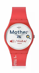 Годинник Swatch Casual GZ713, червоний, повсякденний - Фото 1