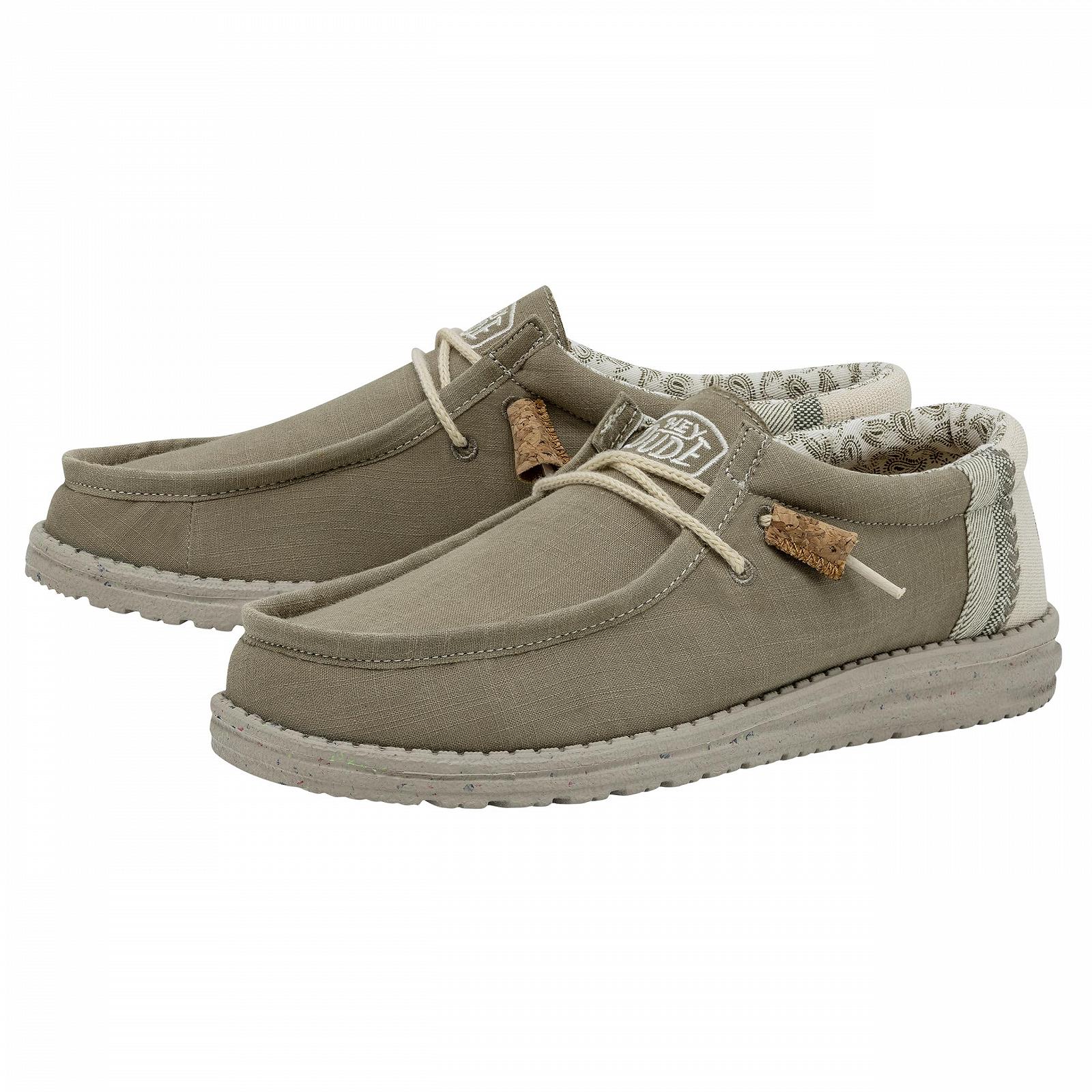 Черевики Hey Dude Wally Linen чоловічі, фото №4 Черевики Hey Dude Wally Linen чоловічі, фото №4