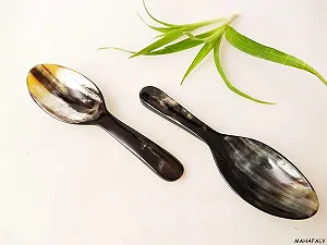 Десертна ложка Wala Horn Коротка synthetic.ua - Фото 1