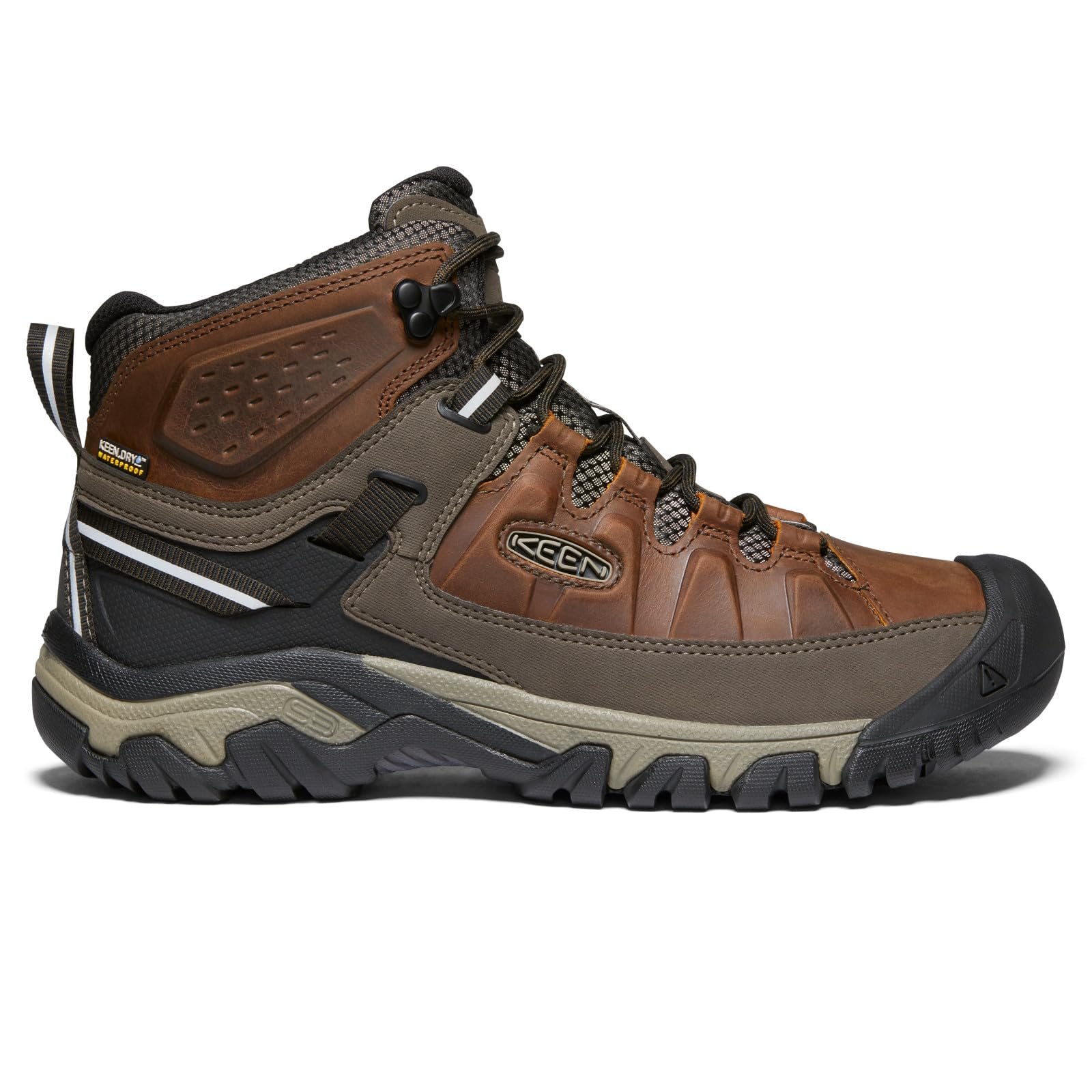Ботинки KEEN Targhee 3 Mid Waterproof для хайкинга, мужские, фото №3
