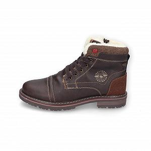 Чоловічі черевики Dockers Combat Boots з теплою підкладкою synthetic.ua - Фото 1