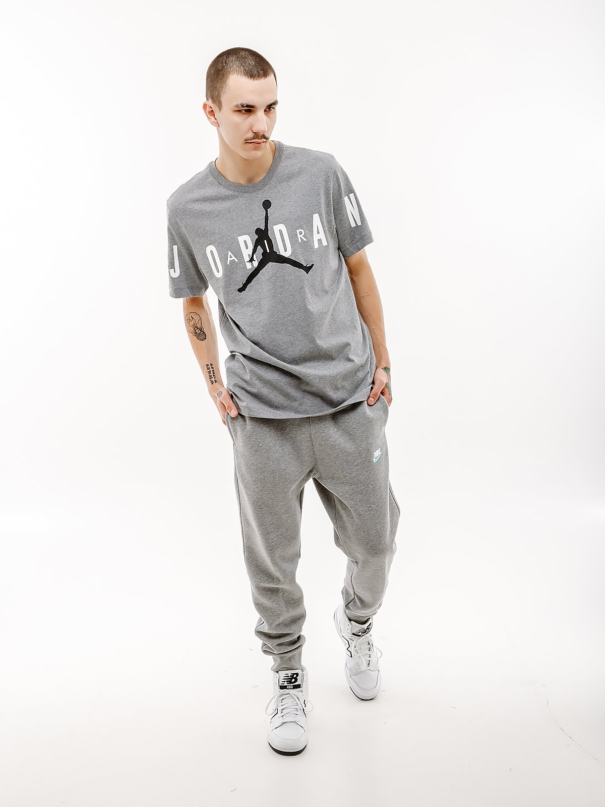 Футболка JORDAN M J JD AIR STRETCH SS CREW M, фото №4
