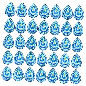 Краплі Стрази для одягу NUOBESTY Набір Декоративні Діаманти - Фото 1