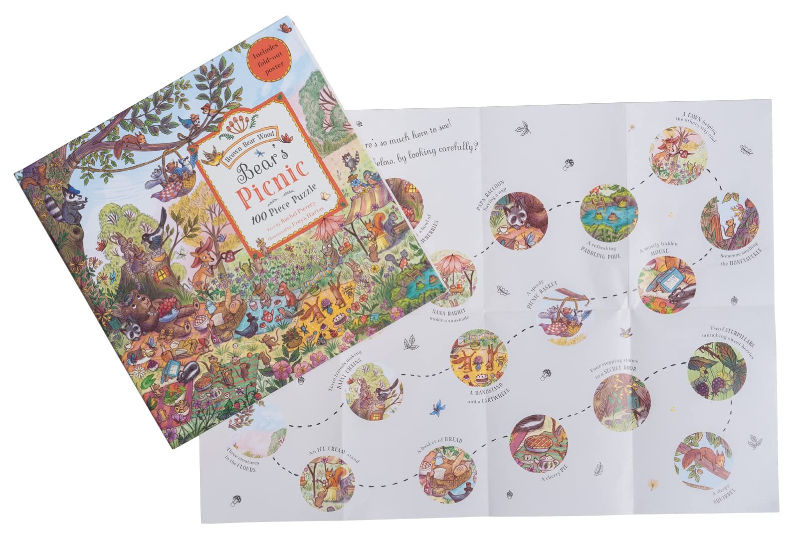 Пазл Magic Cat Bear's Picnic 100 деталей Разноцветный, фото №7