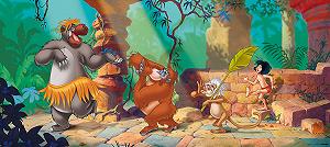 Фотообои AG Design Disney Jungle Book The Jungle Book флизелиновые для детской комнаты 1 шт. многоцветные 0.1 x 202 x 90 см - Фото 1